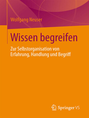 cover image of Wissen begreifen